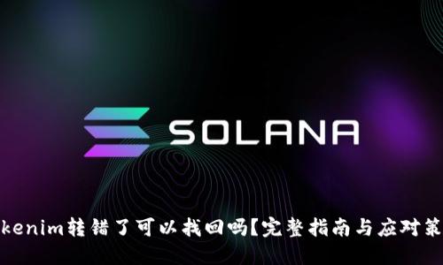 Tokenim转错了可以找回吗？完整指南与应对策略