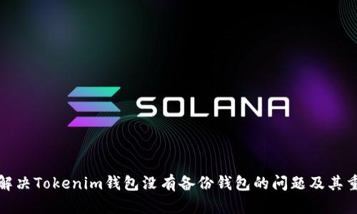 如何解决Tokenim钱包没有备份钱包的问题及其重要性