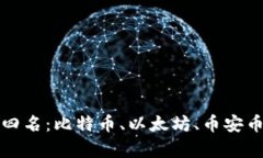 全球加密货币市值前四名：比特币、以太坊、币